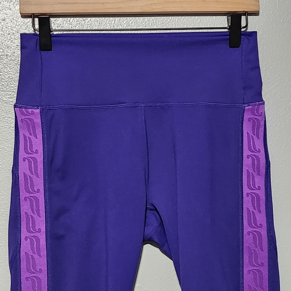 FABLETICS Define Powerhold Womens Medium Purple High Waist 7/8 Leggings Workout - Picture 6 of 16